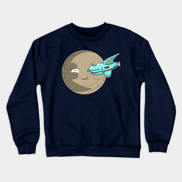 mooncrush colour Crewneck Sweatshirt by SIMPLICITEE